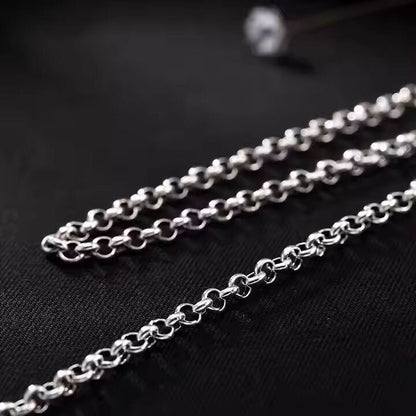 IMPERIAL KNOT - 7mm Chain Pure Stainless Steel 23inch for Men & Boys - THE MEN THING