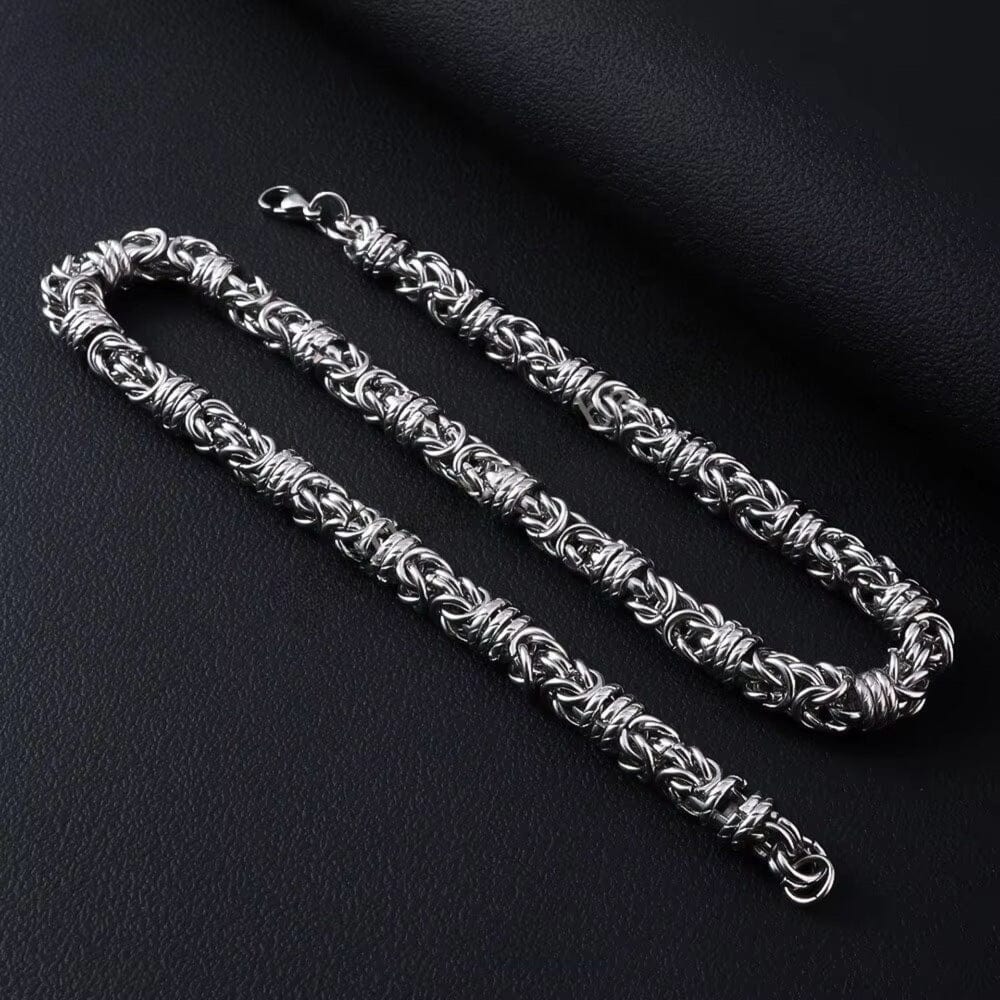 IMPERIUM - 9mm Chain Pure Stainless Steel 23inch for Men & Boys - THE MEN THING