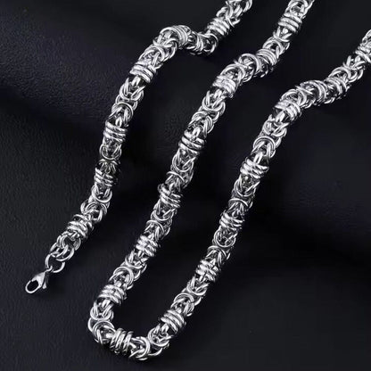 IMPERIUM - 9mm Chain Pure Stainless Steel 23inch for Men & Boys - THE MEN THING