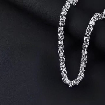 IMPERIUM - 9mm Chain Pure Stainless Steel 23inch for Men & Boys - THE MEN THING