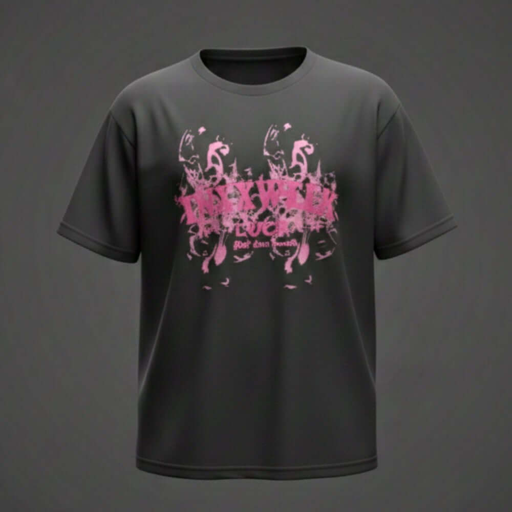 INXX WEEK LUCK Oversized T-Shirt - Black — T-Shirt for Men | THE MEN THING