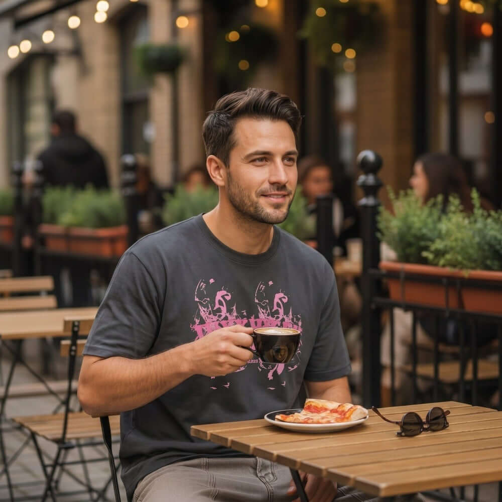 INXX WEEK LUCK Oversized T-Shirt - Black — T-Shirt for Men | THE MEN THING