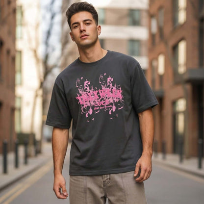 INXX WEEK LUCK Oversized T-Shirt - Black — T-Shirt for Men | THE MEN THING