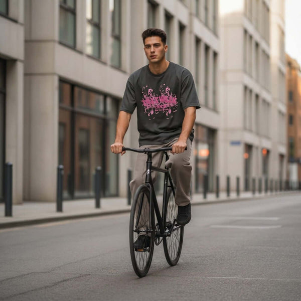 INXX WEEK LUCK Oversized T-Shirt - Black