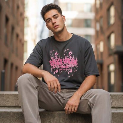 INXX WEEK LUCK Oversized T-Shirt - Black — T-Shirt for Men | THE MEN THING