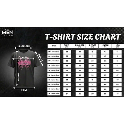 INXX WEEK LUCK Oversized T-Shirt - Black — T-Shirt for Men | THE MEN THING