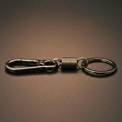 IRON LOOP BLACK - Stainless Steel Keychain for Men & Boy — KeyChains for Men | THE MEN THING
