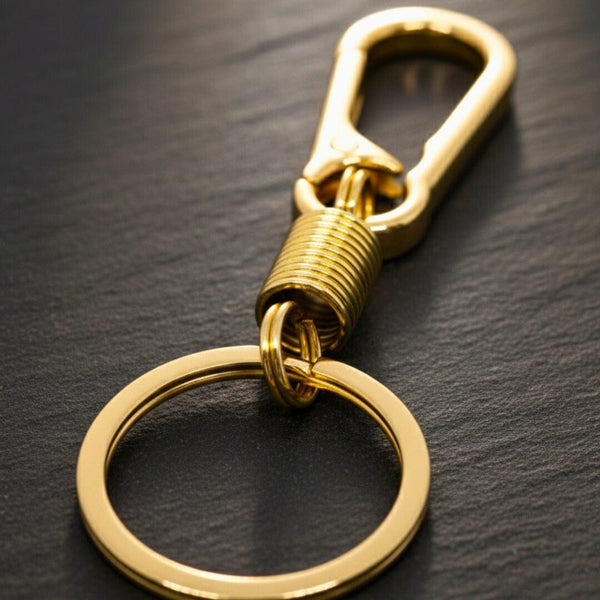 IRON LOOP GOLD - Prime Stainless Steel Keychain for Men & Boy