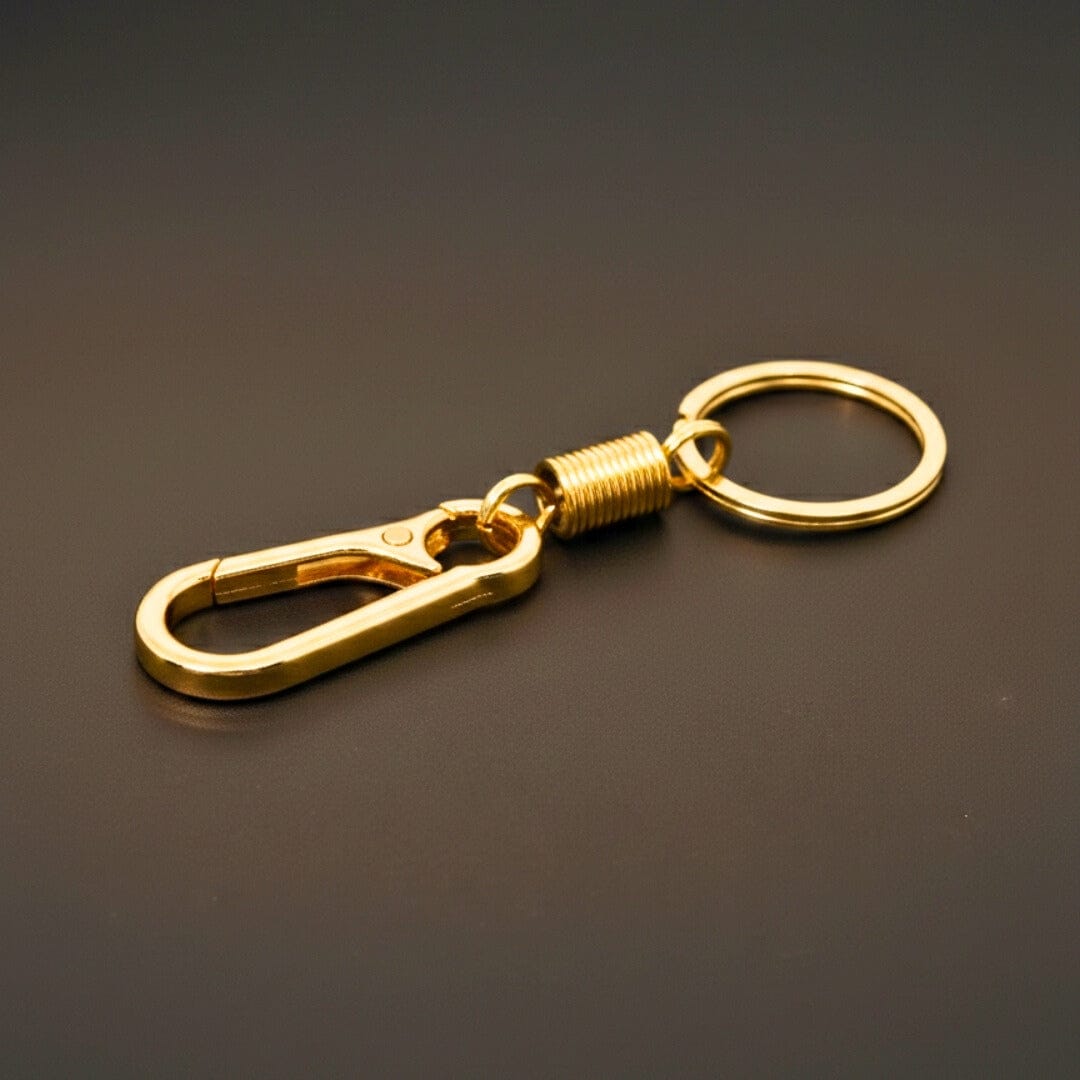 IRON LOOP GOLD - Prime Stainless Steel Keychain for Men & Boy - THE MEN THING