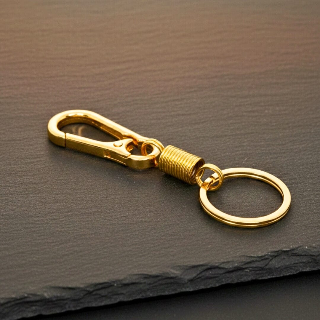 IRON LOOP GOLD - Prime Stainless Steel Keychain for Men & Boy - THE MEN THING