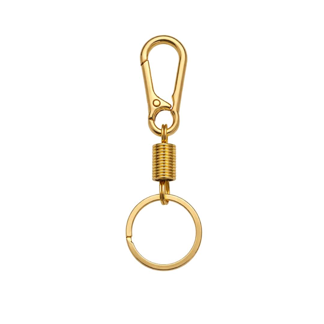 IRON LOOP GOLD - Prime Stainless Steel Keychain for Men & Boy - THE MEN THING