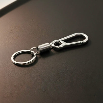 IRON LOOP STEEL - Stainless Steel Keychain for Men & Boy - THE MEN THING