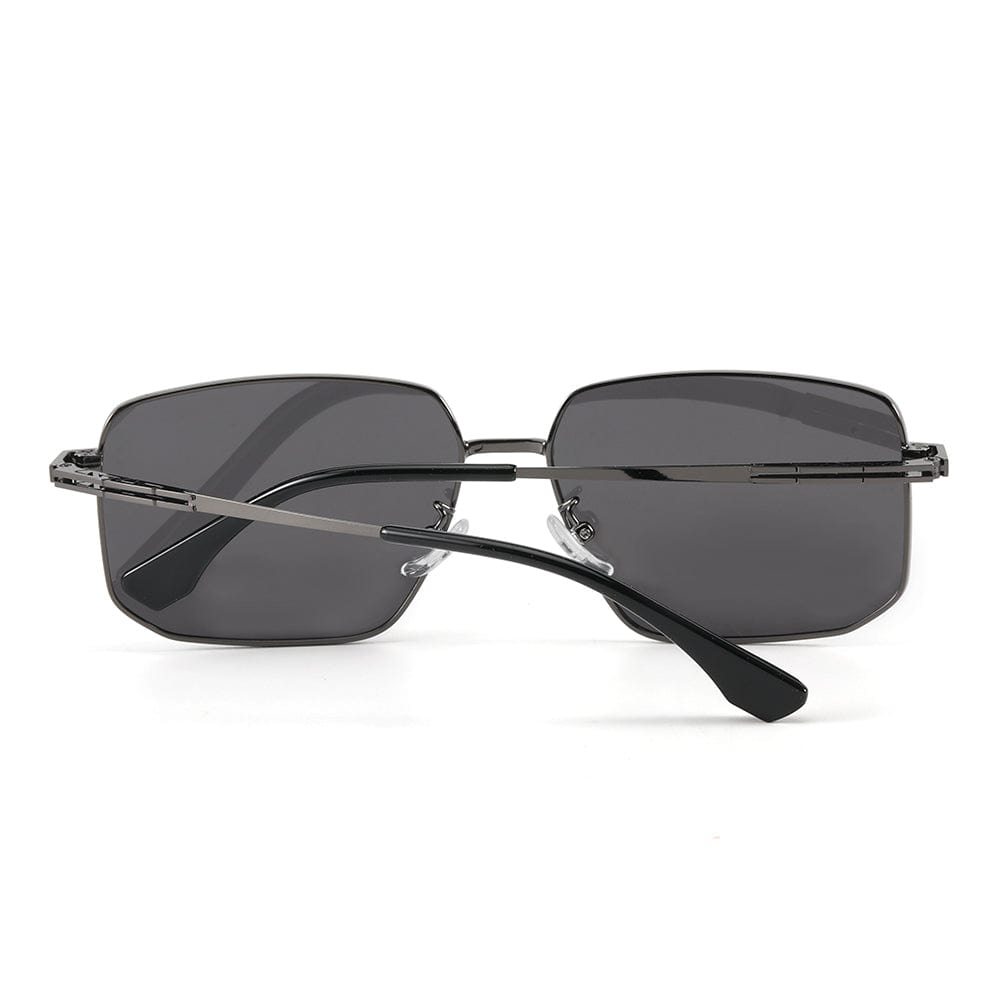 J3292 - OBLIVION SHADE - HD Polarised Sunglasses for Men - UV400 Protection, Stainless Steel Frame - Black Tinted - THE MEN THING