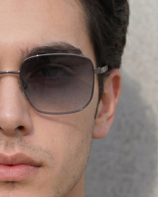 J3292 - OBLIVION SHADE - HD Polarised Sunglasses for Men - UV400 Protection, Stainless Steel Frame - Gradient Tinted - THE MEN THING