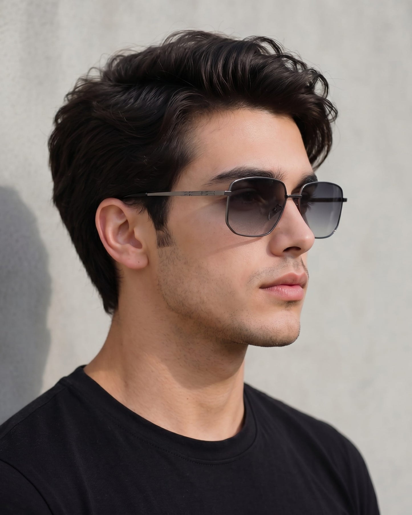 J3292 - OBLIVION SHADE - HD Polarised Sunglasses for Men - UV400 Protection, Stainless Steel Frame - Gradient Tinted - THE MEN THING