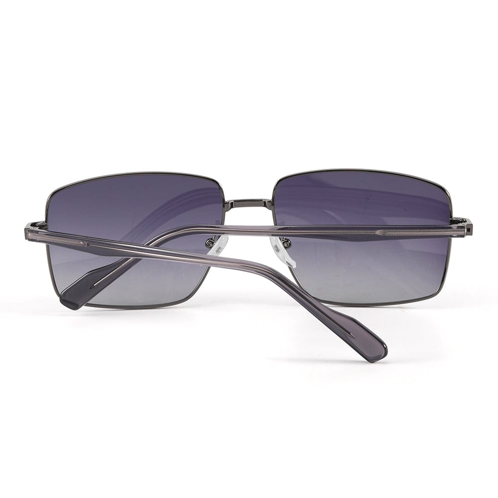 J3305 - PHANTOM SHADE - HD Polarised Sunglasses for Men - UV400 Protection, Stainless Steel Frame - Gradient Grey Lenses - THE MEN THING