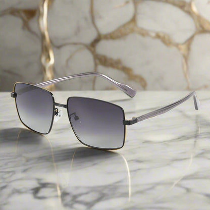 J3305 - PHANTOM SHADE - HD Polarised Sunglasses for Men - UV400 Protection, Stainless Steel Frame - Gradient Lenses - THE MEN THING