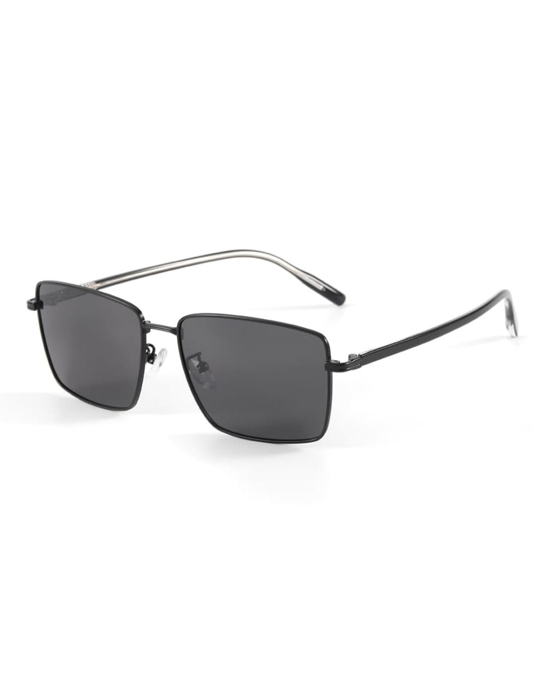 J3308 - SLEEK VANTAGE- HD Polarised Sunglasses for Men - UV400 Protection, Stainless Steel Frame - Black Lens - THE MEN THING