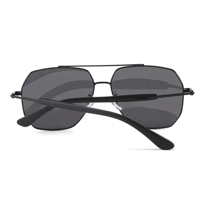 J3354 - NOVA SHADE - HD Polarised Sunglasses for Men - UV400 Protection, Stainless Steel Frame - Black Frame with Black Lens - THE MEN THING