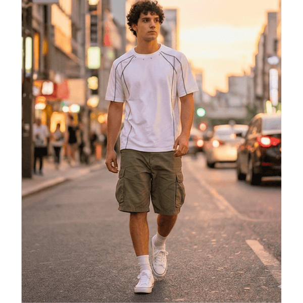 LINEFORM EDGE Oversized T-Shirt - White