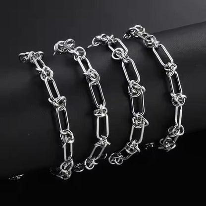 LINEO - 7mm Chain Pure Stainless Steel 23inch for Men & Boys - THE MEN THING