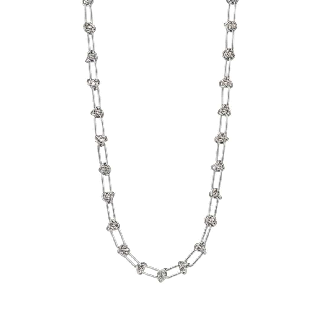 LINEO - 7mm Chain Pure Stainless Steel 23inch for Men & Boys - THE MEN THING