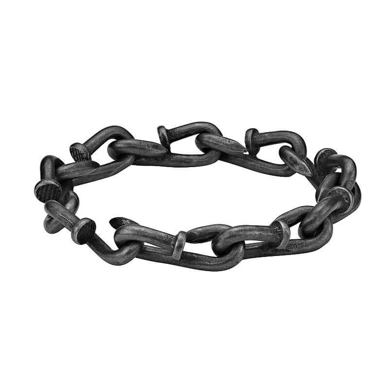 LINKER - 12mm Pure Titanium Steel Bracelet for Men & Boy (9inch) - THE MEN THING