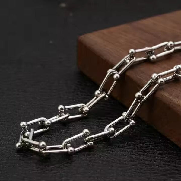 MYST LOCK - 8mm Chain Pure Stainless Steel 23inch for Men & Boys