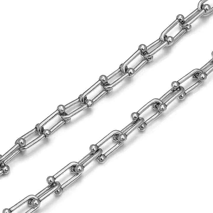 MYST LOCK - 8mm Chain Pure Stainless Steel 23inch for Men & Boys - THE MEN THING