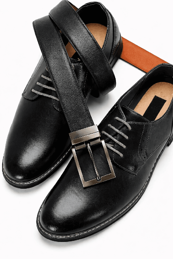 Mens 100% Genuine Leather Belt - BRANOR Smooth Tan Core (Black & Brown Reversible) — Leather Belts for Men | THE MEN THING