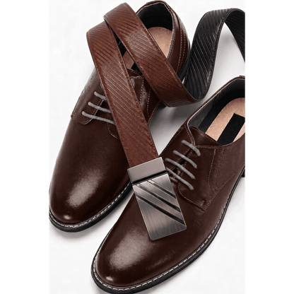 Mens Genuine Leather Belt | 2 in 1 Reversible (Brown & Black) (1 Pc.) - STRYDEX - THE MEN THING