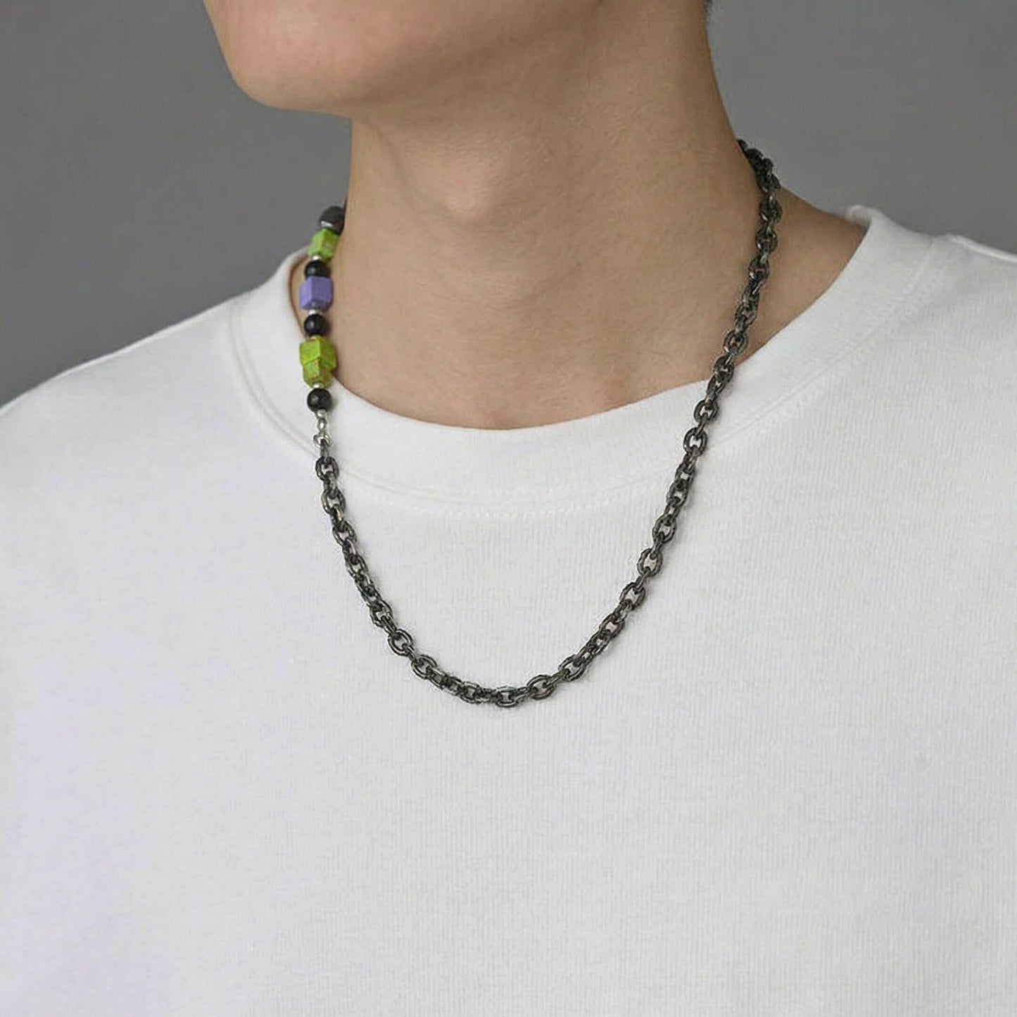 NEO FUSION LINK - 8mm Pure Stainless Steel 20inch Chain for Men & Boys - THE MEN THING