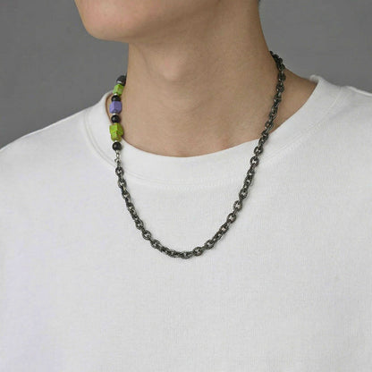 NEO FUSION LINK - 8mm Pure Stainless Steel 20inch Chain for Men & Boys - THE MEN THING