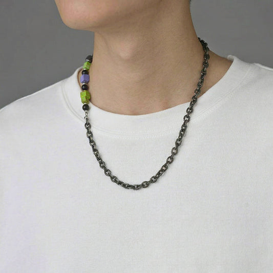 NEO FUSION LINK - 8mm Pure Stainless Steel 20inch Chain for Men & Boys - THE MEN THING