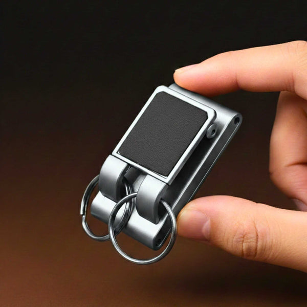 NEXRON - STEEL - Stainless Steel Keychain for Men & Boy