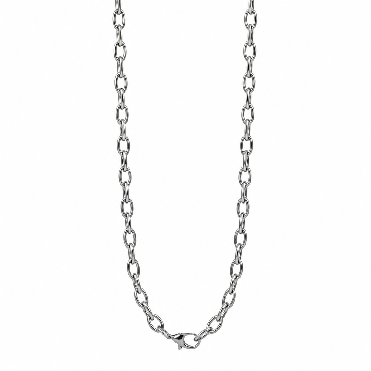 NIGHTSTEEL VEIN - 4mm Pure Stainless Steel Chain, 24inch for Men & Boys - THE MEN THING