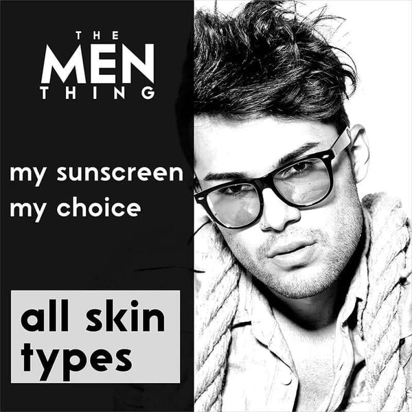 NO NON-SENSE - SunScreen for Men Skin - SPF 50 P+++ - Oil-Free Man SunScreen with Zinc Oxide & Titanium Dioxide from Japan for All Skin Types - Normal to Oily Skin (50ml)