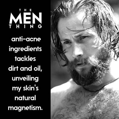 NO-NONSENSE - Foaming Face Wash For Men | Combating Acne and Pimples | Reduces Pigmentation | All Skin Type | Deep Cleanse for Exfoliation | Paraben & Sulphates Free 100 ML - THE MEN THING