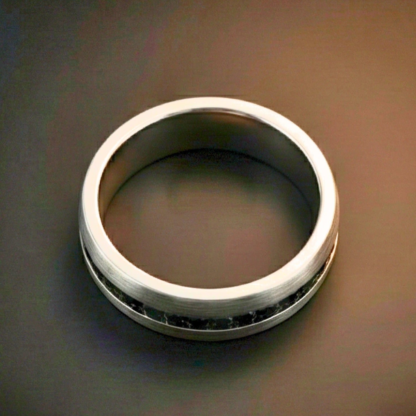 NOIRLINE - STEEL - Pure Stainless Steel Men’s Black - Steel-Plated Ring (Size : 17-22-27) - THE MEN THING