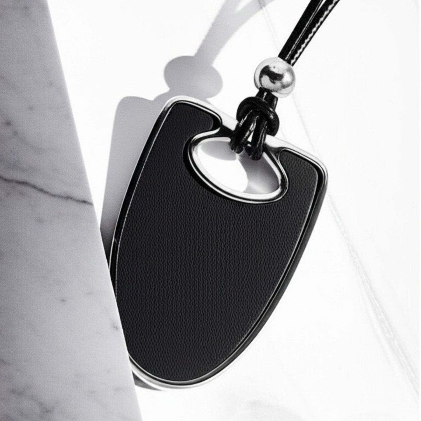 NYXEN EDGE - Titanium Steel Pendant with Adjustable Rope Chain for Men & Boys - THE MEN THING