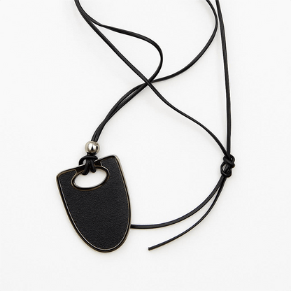 NYXEN EDGE - Titanium Steel Pendant with Adjustable Rope Chain for Men & Boys - THE MEN THING