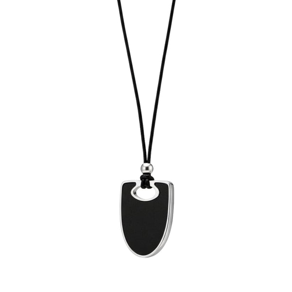 NYXEN EDGE - Titanium Steel Pendant with Adjustable Rope Chain for Men & Boys