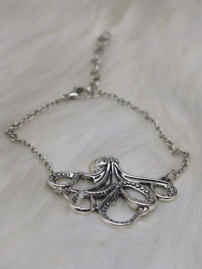 OCTOBAND - Alloy link chain Bracelet 8inch for Men and Boys - THE MEN THING