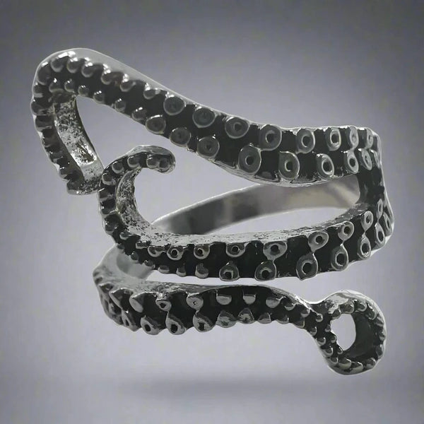 OCTOPOD - Alloy Adjustable Vintage Ring, American trending Style for Men & Boys