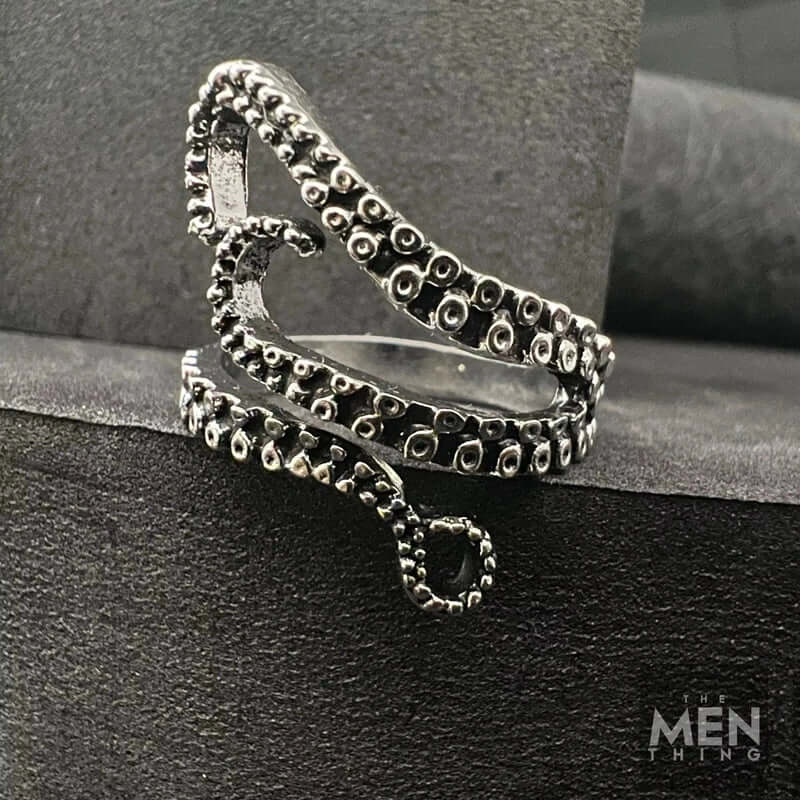 OCTOPOD - Alloy Adjustable Vintage Ring, American trending Style for Men & Boys - THE MEN THING