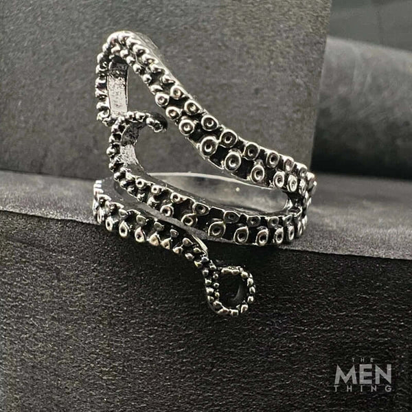 OCTOPOD - Alloy Adjustable Vintage Ring, American trending Style for Men & Boys