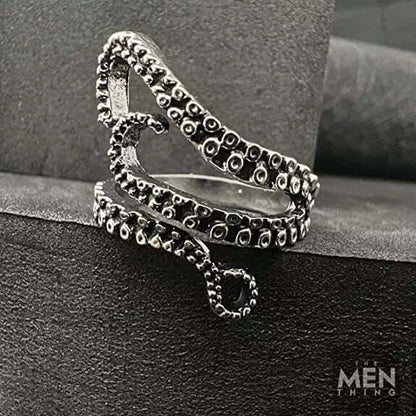 OCTOPOD - Alloy Adjustable Vintage Ring, American trending Style for Men & Boys - THE MEN THING