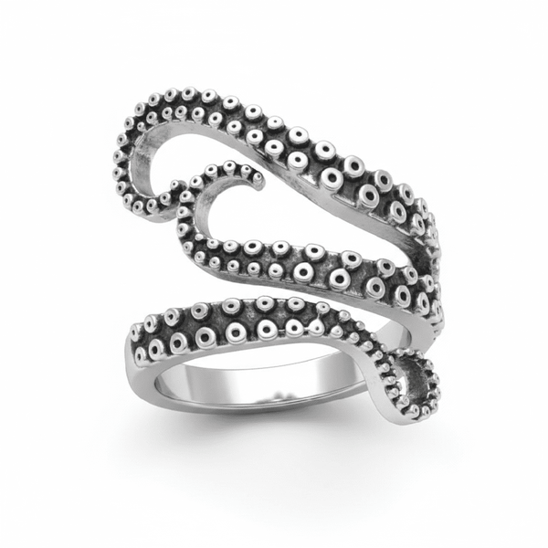 OCTOPOD - Alloy Adjustable Vintage Ring, American trending Style for Men & Boys