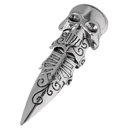 OCTOPOW- Full Finger Adjustable Knuckle Ring - Gothic Octopus King Rules - THE MEN THING