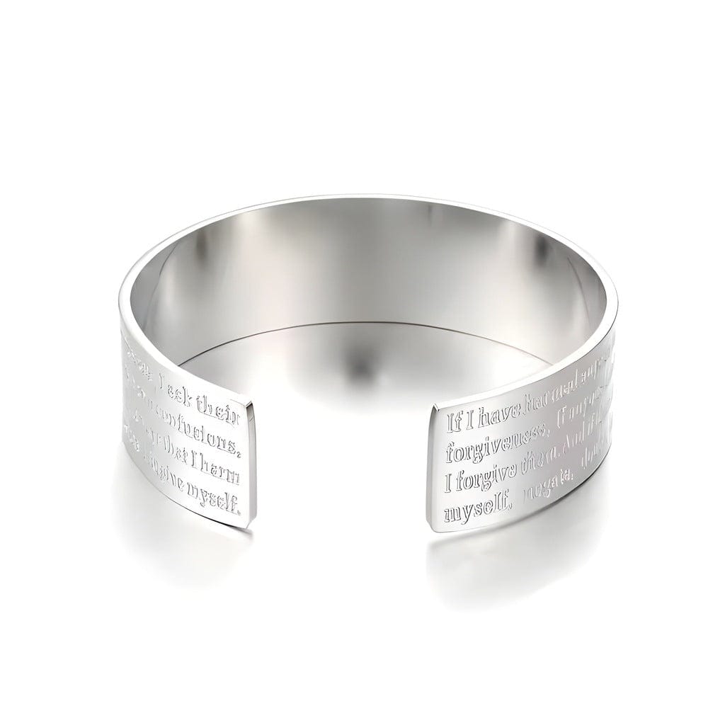OM VERSE - Adjustable Pure Stainless Steel Bracelet, American trending Style for Men & Boy - THE MEN THING